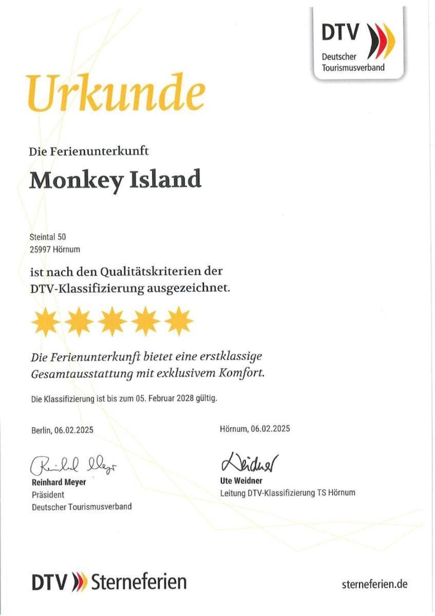 Monkey Island Villa Hörnum Exteriör bild